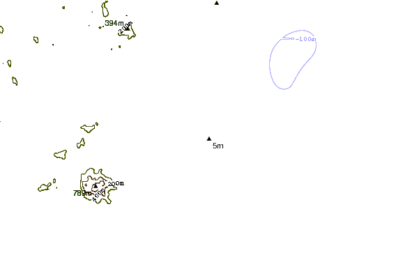 Shoreline around Nova Almeida