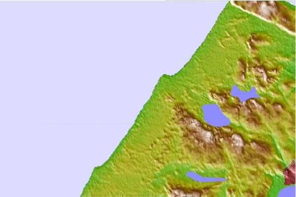 Surf spots located close to Nr Voruper