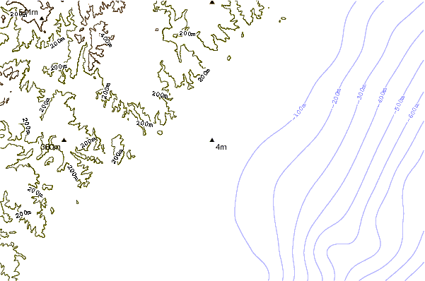 Shoreline around Ntylonyane (Breezy Point)