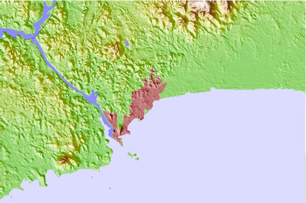 Surf spots located close to Nuevo Loco