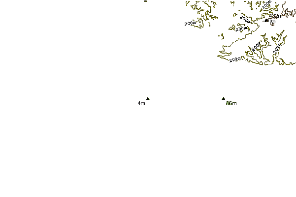 Shoreline around Nukumaru Rock