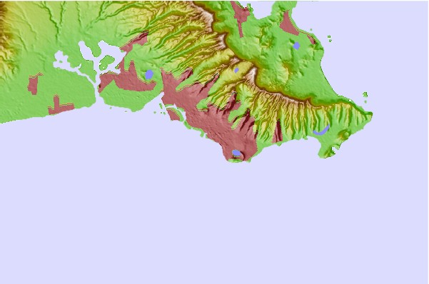 Surf spots located close to Number Fours