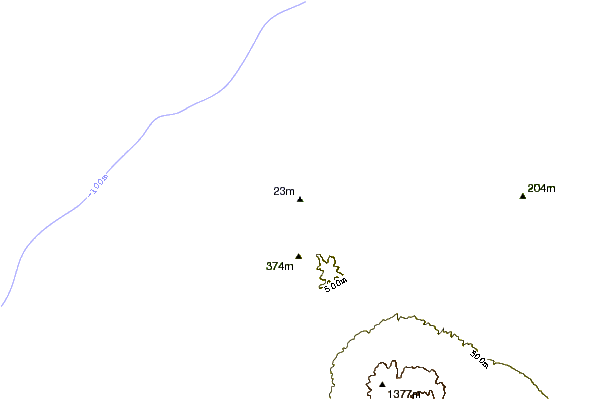 Shoreline around Oakura Beach