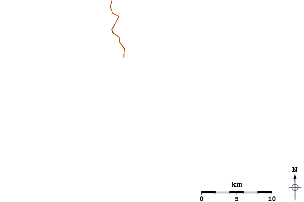 Roads and rivers around Oberon Bay (Wilsons Promontory)