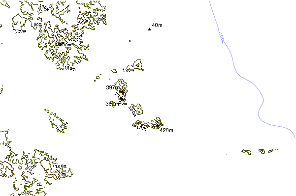 Shoreline around Ocean Beach (Whangarei)