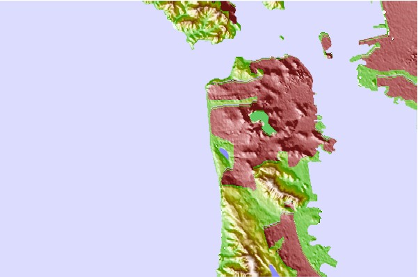 Surf spots located close to Ocean Beach