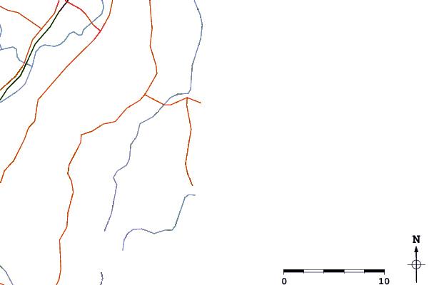 Roads and rivers around Ocean Beach
