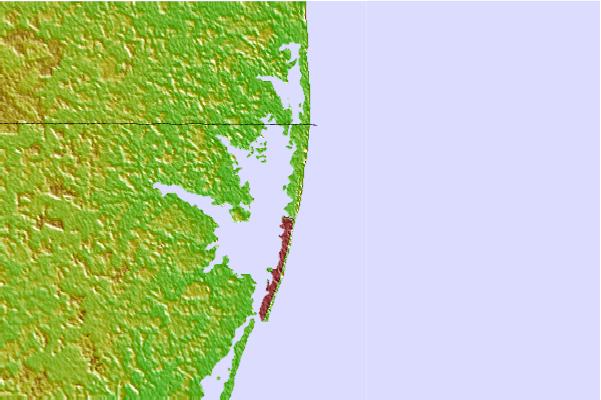 Surf spots located close to Ocean City