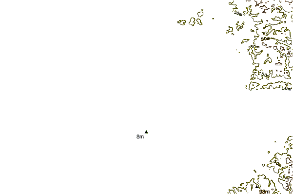 Shoreline around Ocean Shores