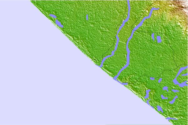 Surf spots located close to Ocos
