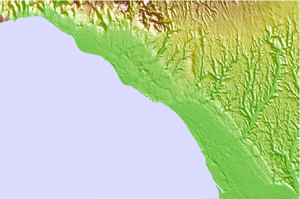 Surf spots located close to Off The Wall