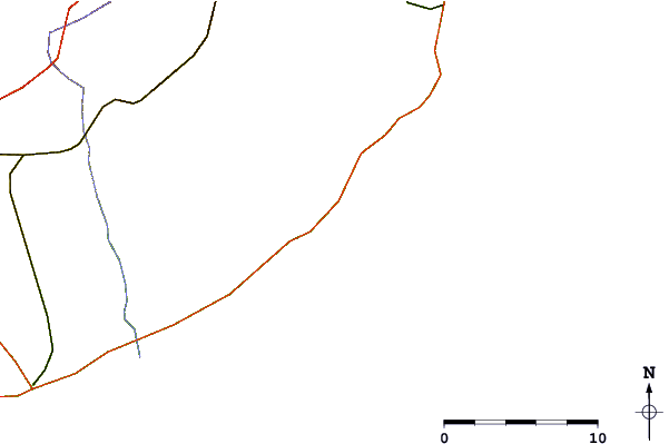 Roads and rivers around Off the wall