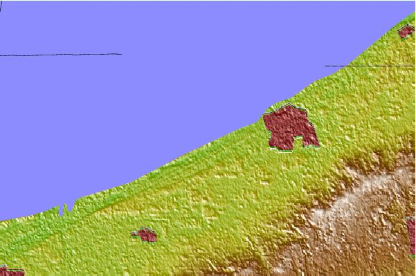 Surf spots located close to Ogden Dune