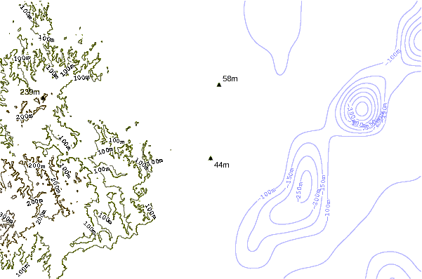 Shoreline around Ohara