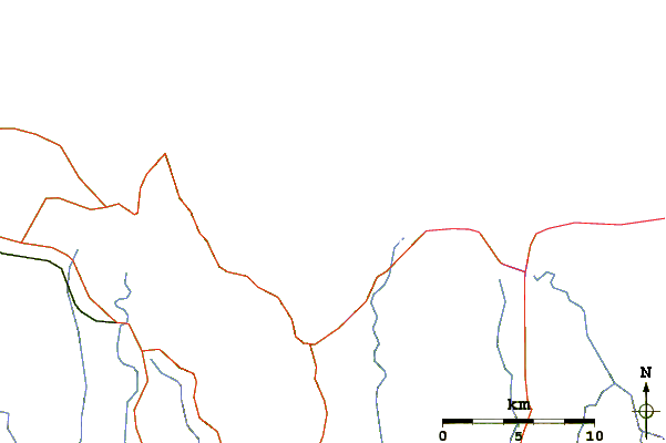 Roads and rivers around Ohiwa-Port Ohope