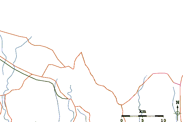 Roads and rivers around Ohope Beach