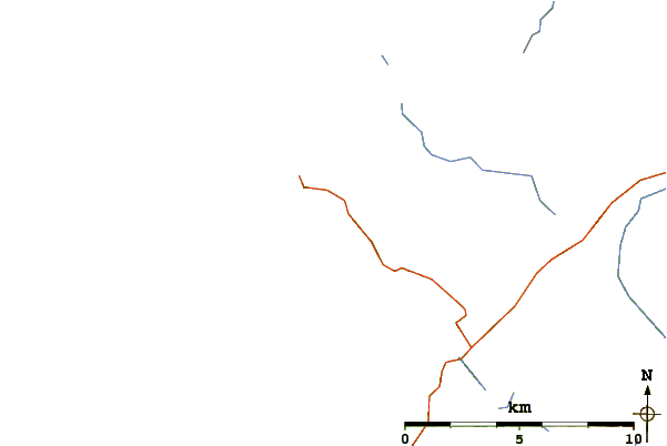 Roads and rivers around Oldshoremore