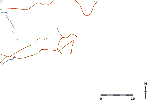 Roads and rivers around One Mile Beach