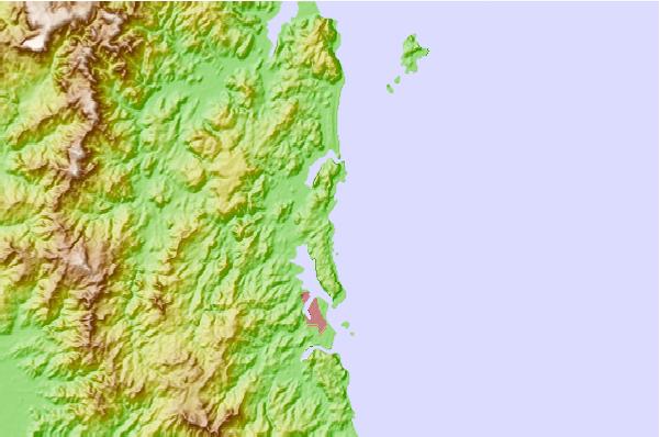Surf spots located close to Onemana