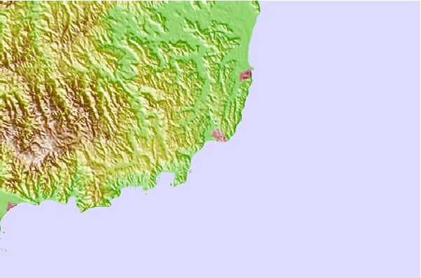 Surf spots located close to Onjuku