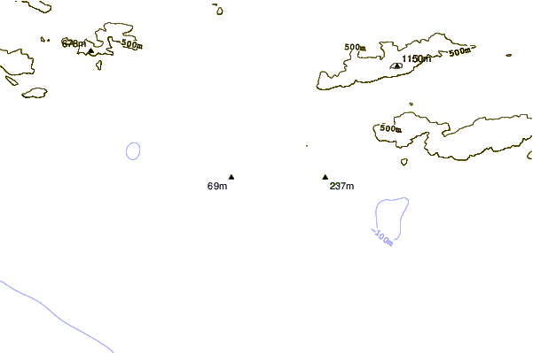 Shoreline around Onrus