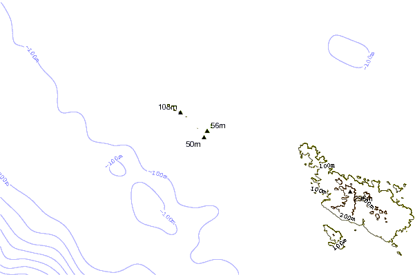 Shoreline around Open Doors (Isla Natividad)