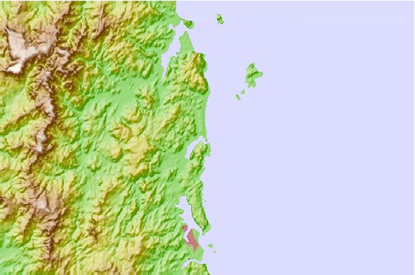 Surf spots located close to Opoutere Beach