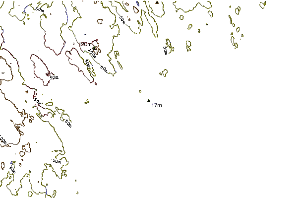 Shoreline around Osbourne