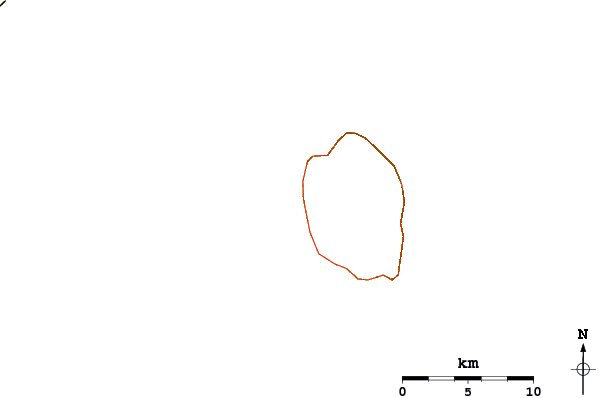 Roads and rivers around Keta Reef Oshima