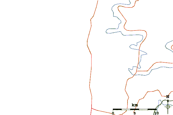 Roads and rivers around Otter Rock