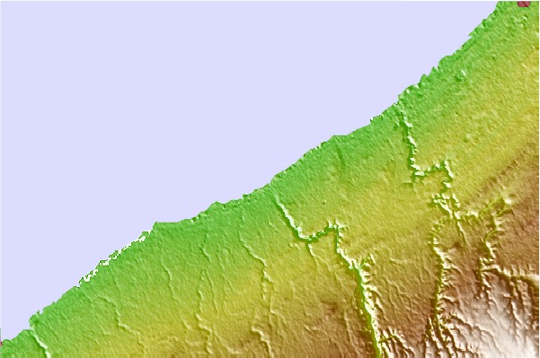 Surf spots located close to Oued Cherrat