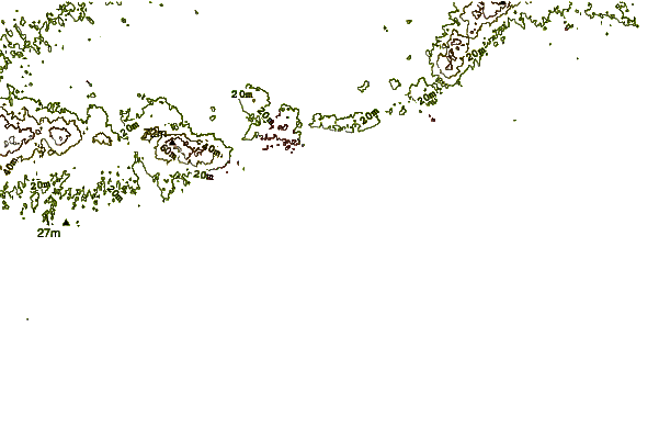 Shoreline around Outside Ponquogue