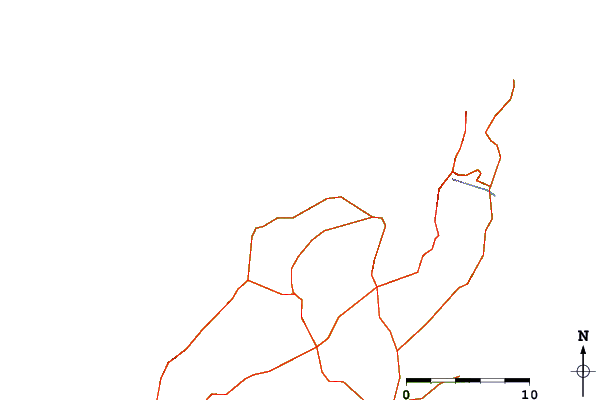 Roads and rivers around Outside Reef