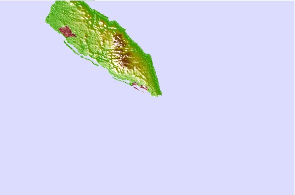 Surf spots located close to Outside Rodger's Beach