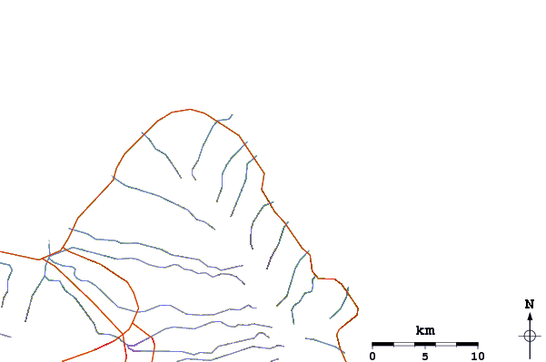 Roads and rivers around PCCs