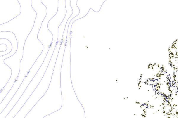 Shoreline around PG2
