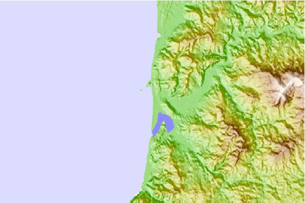 Surf spots located close to Pacific City-Gas Chambers