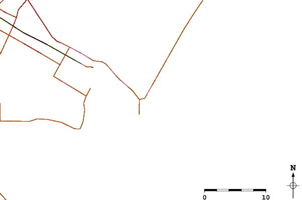 Roads and rivers around Packery Channel