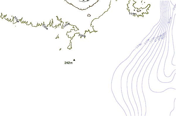 Shoreline around Padangbai