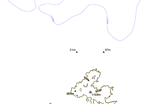 Shoreline around Paishawan Beach