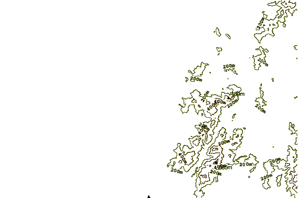 Shoreline around Cape Pakarang Reefs