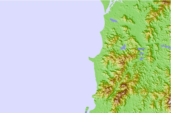 Surf spots located close to Cape Pakarang Reefs