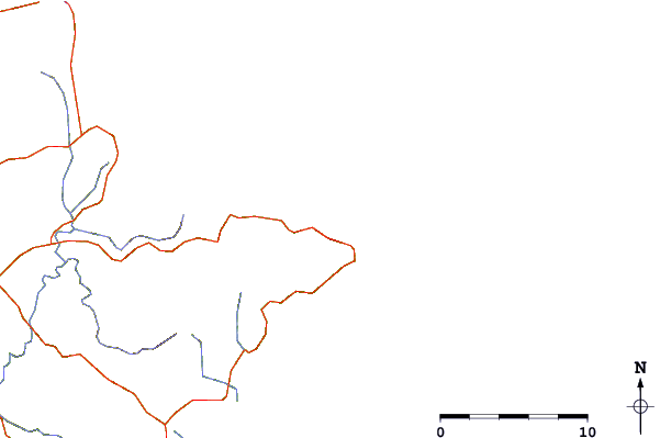 Roads and rivers around Pakiri beach