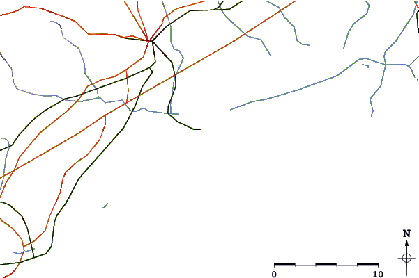 Roads and rivers around Palavas - La Mairie