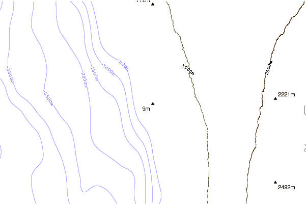 Shoreline around Palemano Point