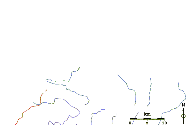 Roads and rivers around Palenque