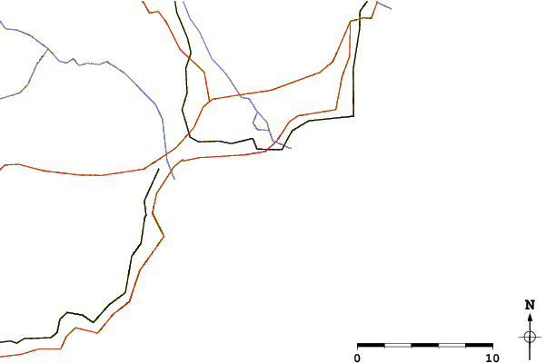 Roads and rivers around Palm Beach
