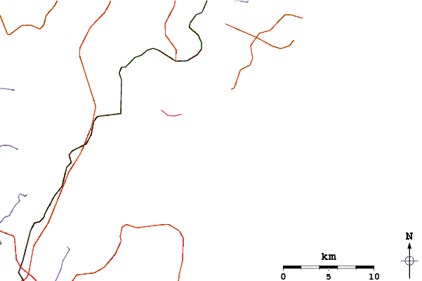 Roads and rivers around Palm Beach Reef