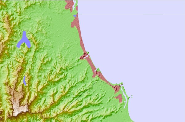 Surf spots located close to Palm beach