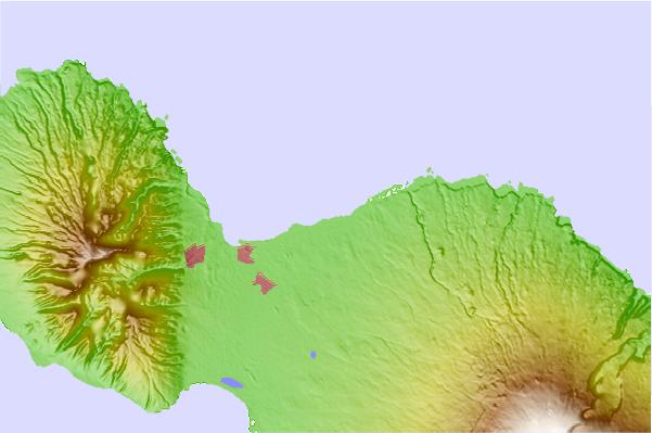 Surf spots located close to Palm Point
